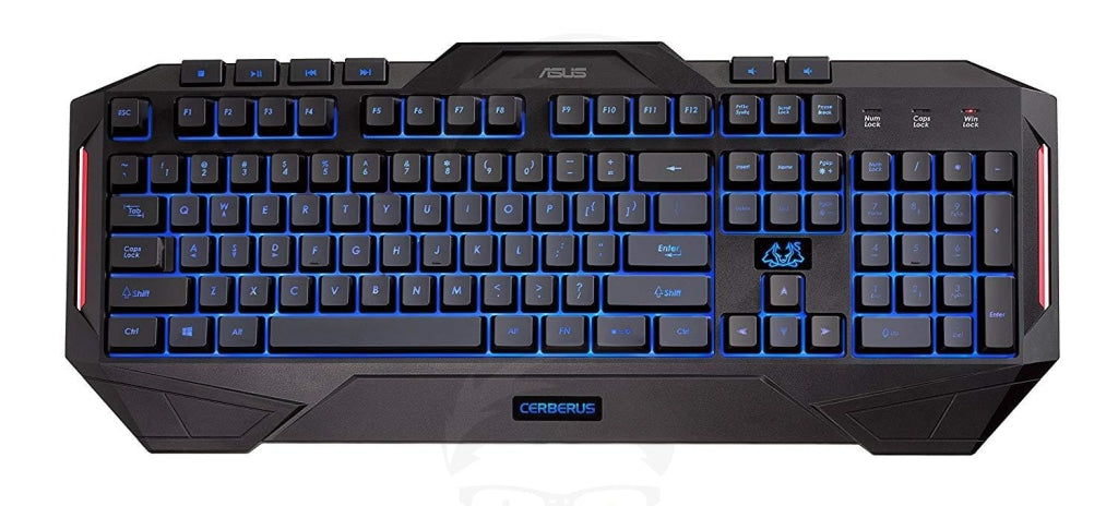 Asus Cerberus Dual Led Color Backlit Gaming Keyboard (Cerberus Keyboard)