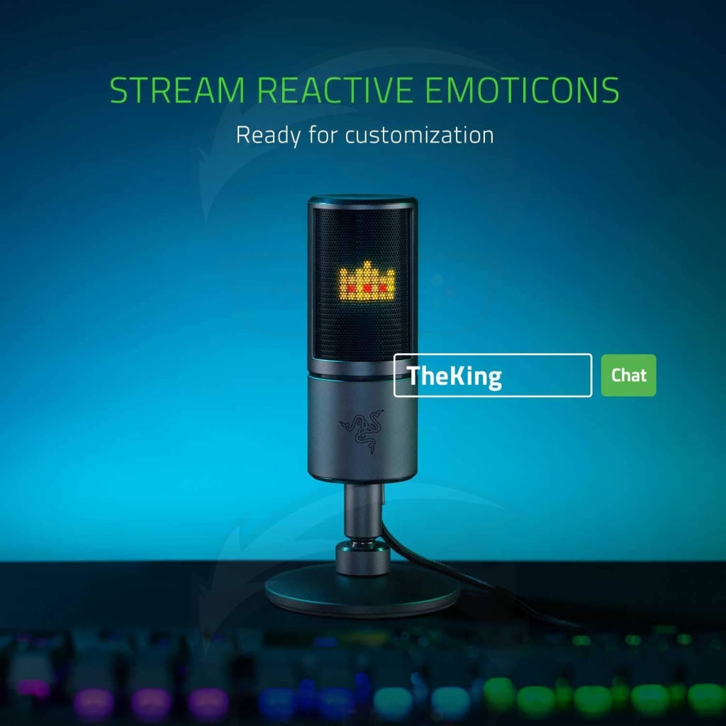 Razer Seiren Emote Streaming Microphone