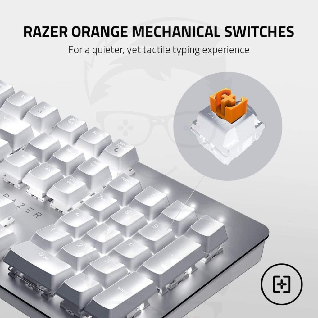 Razer Pro Type Bluetooth & Wireless Mechanical Keyboard - Orange Switches