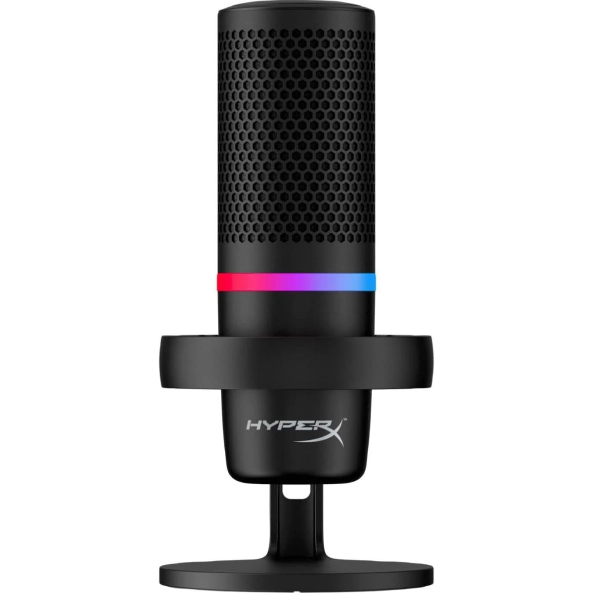 HyperX DuoCast - USB Microphone (Black) - RGB Lighting