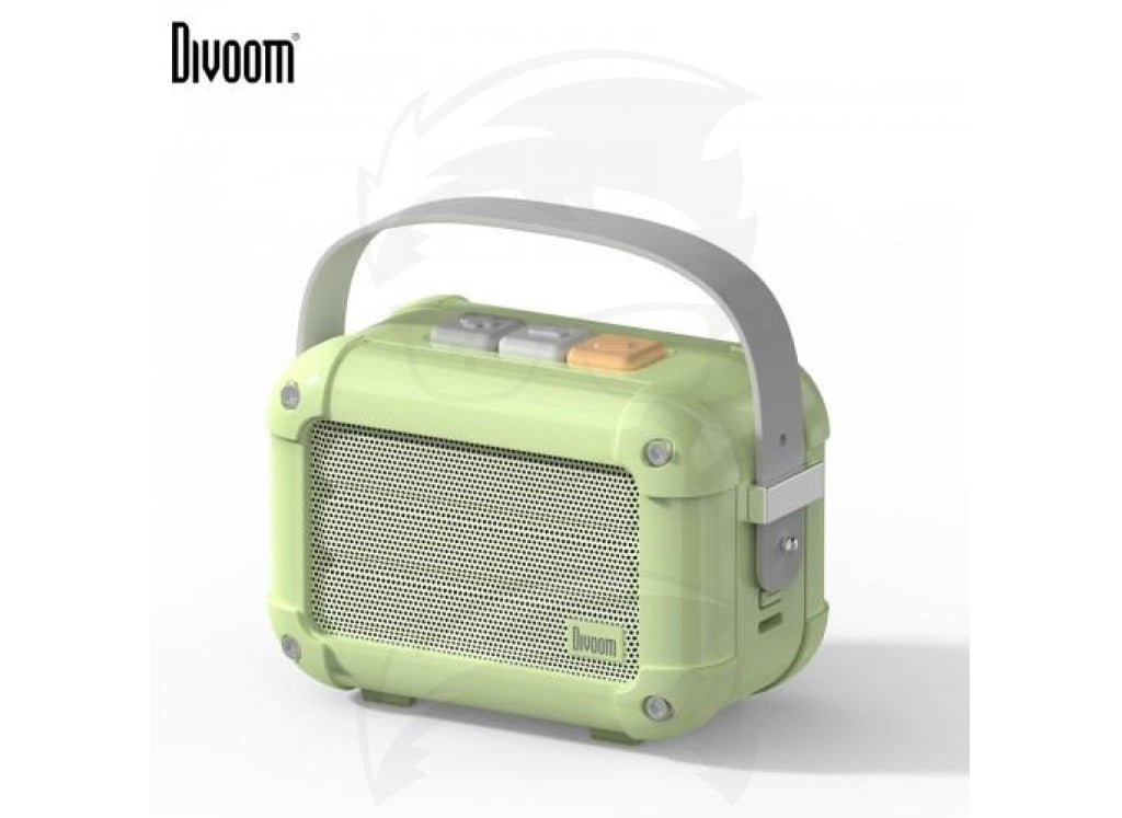 Divoom Macchiato - 6W Vintage Bluetooth Speaker (Teal)