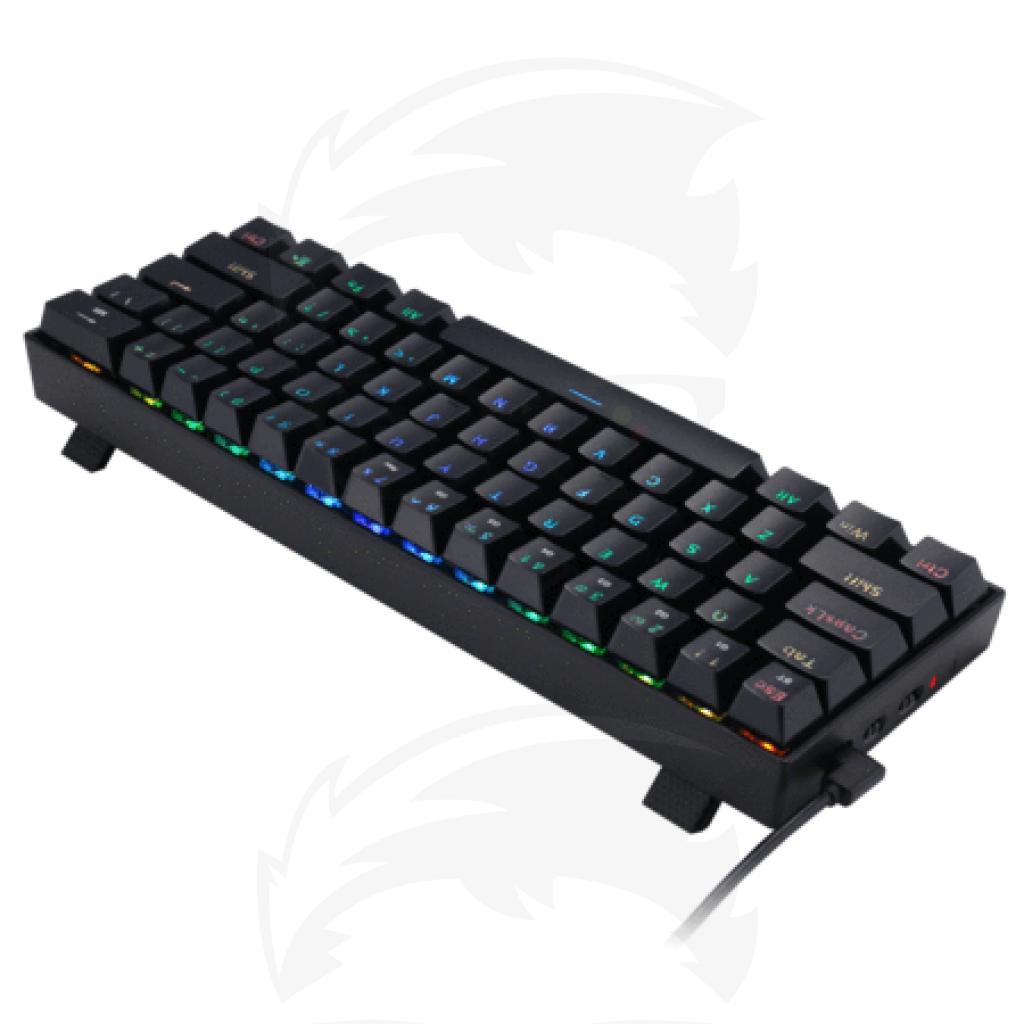 Redragon K530 PRO Draconic 60% RGB Wireless Mechanical Keyboard Black