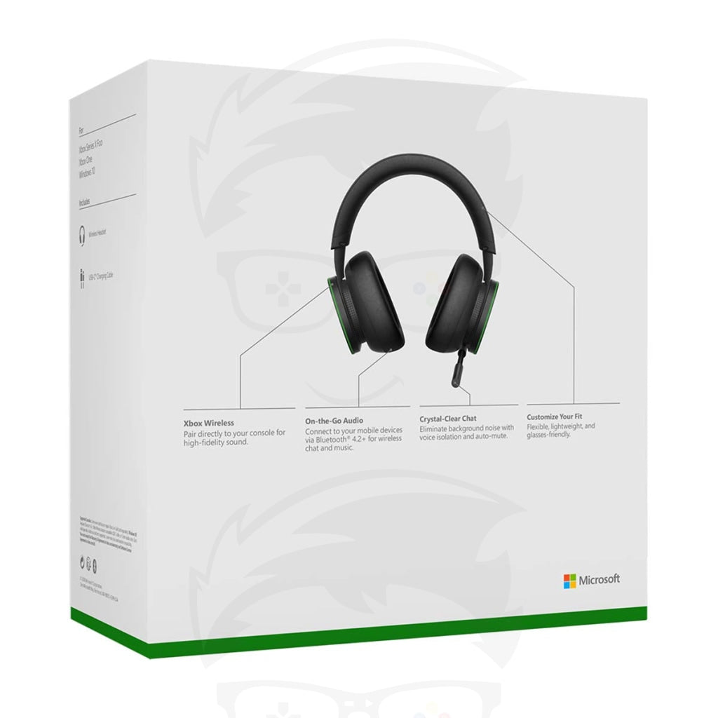 Xbox Wireless Headset – Xbox Series X|S, Xbox One, and Windows 10 Devices