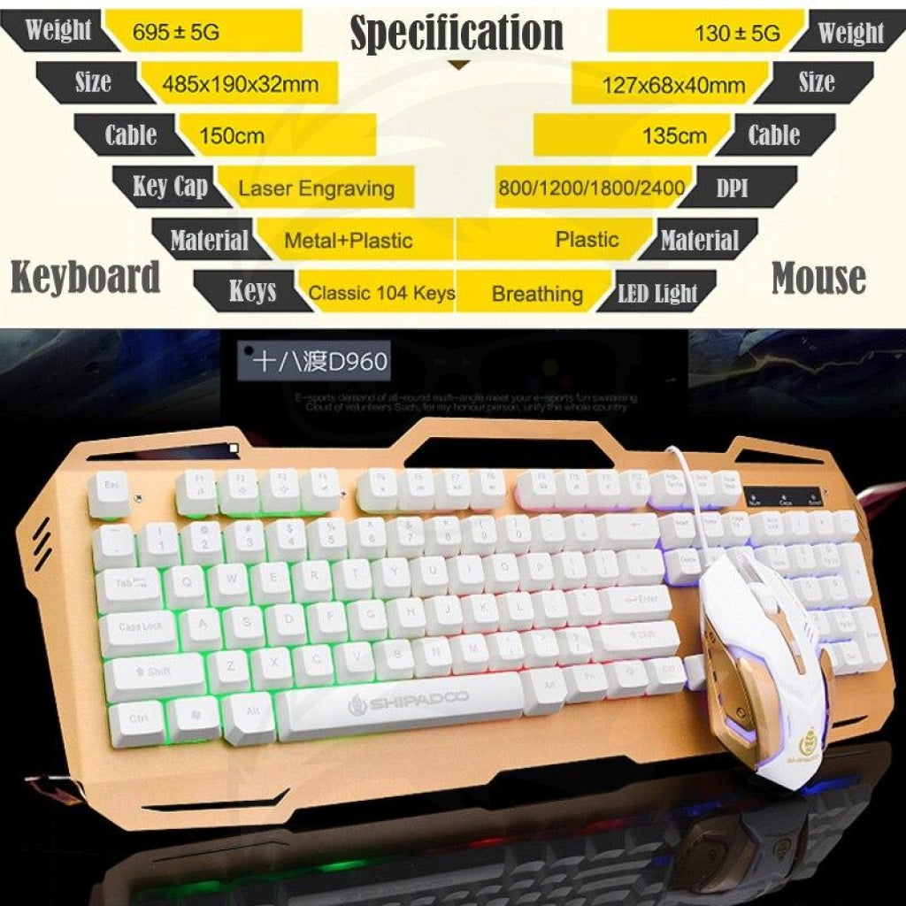 Keyboard Wildhunt D960 Combo