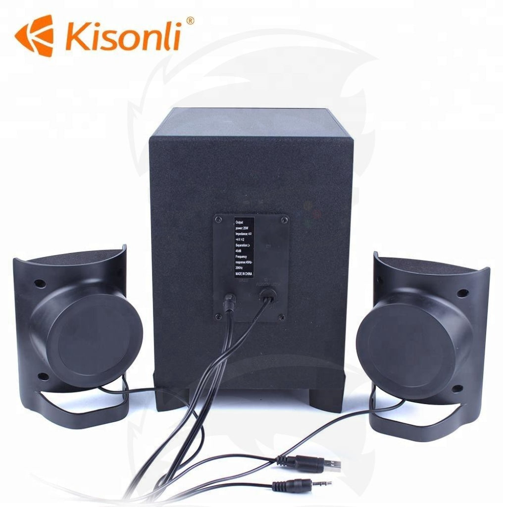 Kisonli Tm-6000U Usb 2.1 Multimedia Bt Speaker (Black)