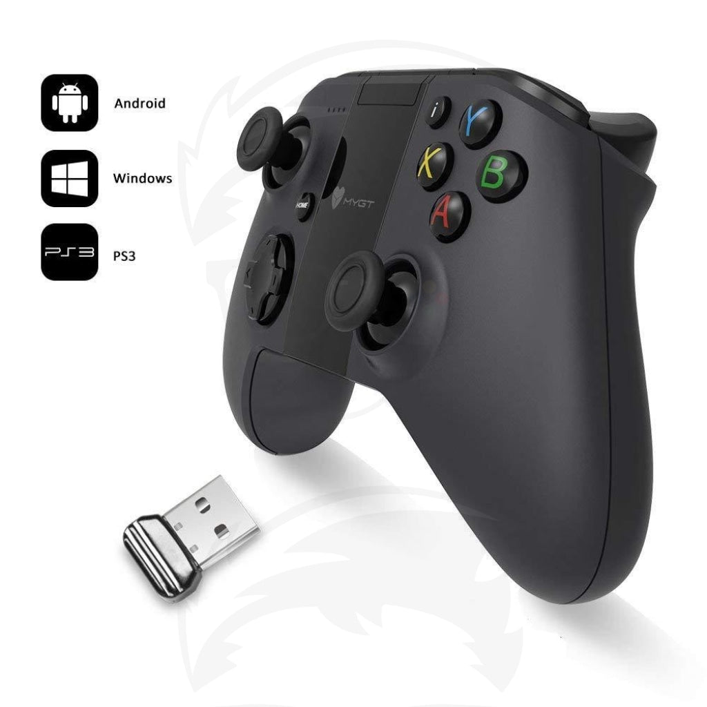 Game Controller Mygt Bluetooth Wireless Gaming Gamepad For Android Smartphone Windows Pc Ps3 Vr Tv