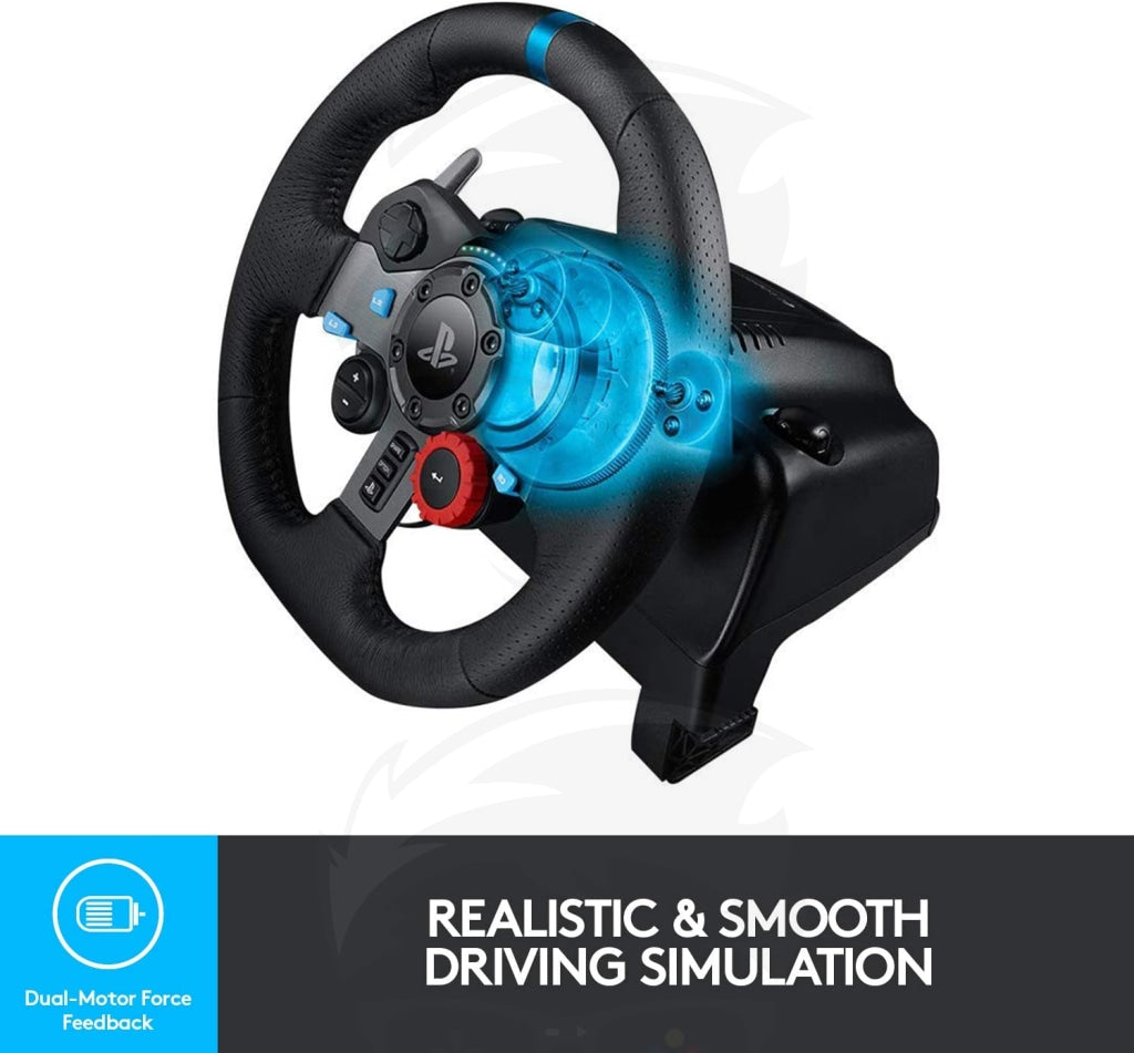 Logitech G29 Driving Force Gaming Racing Wheel with Responsive Pedals