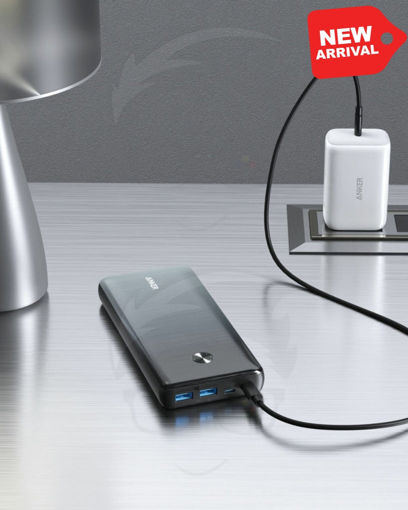 ANKER PowerCore III Elite 26000 mah 87W USB-C PD Portable Charger - Black