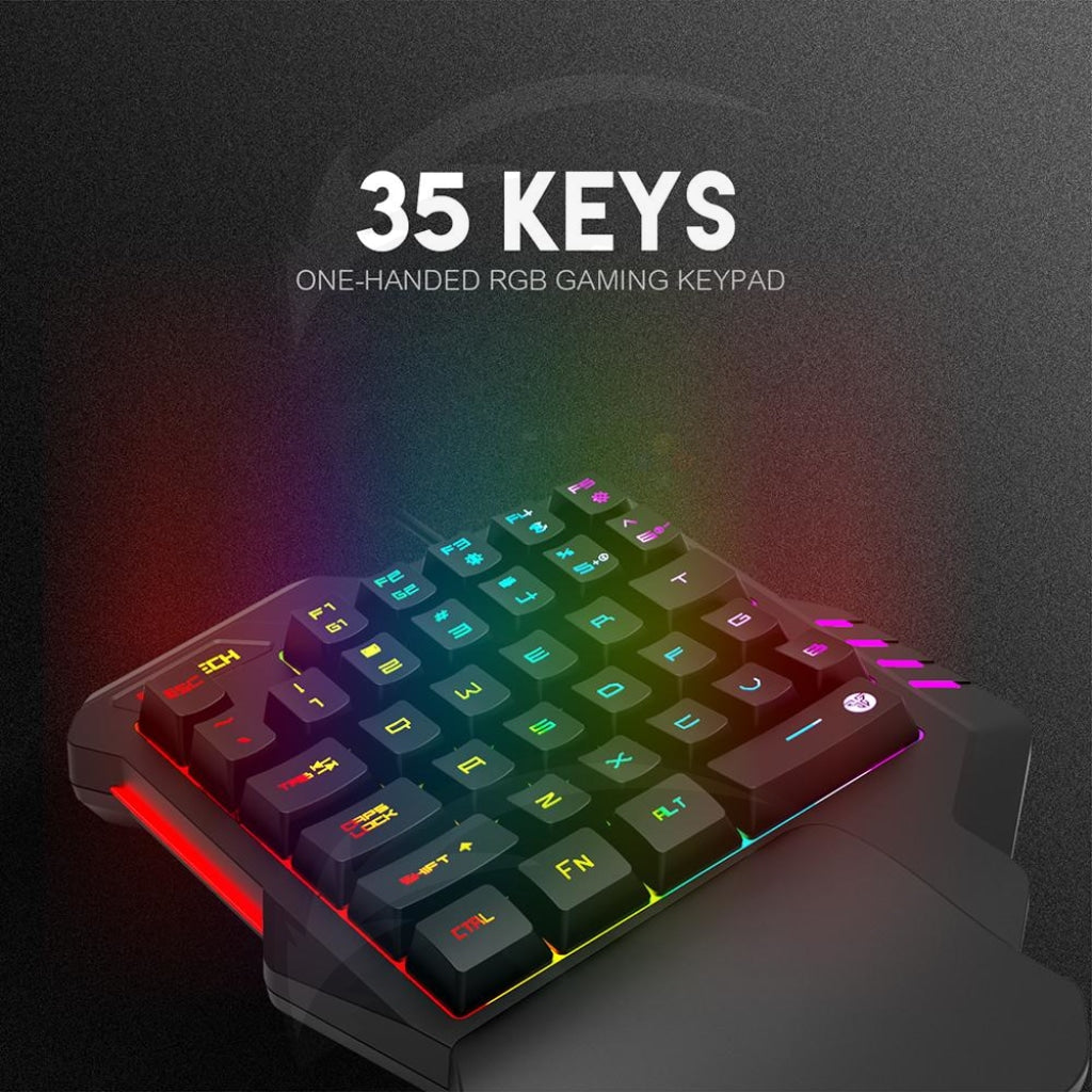 Fantech K512 Archer One-Handed Rgb Gaming Keyboard