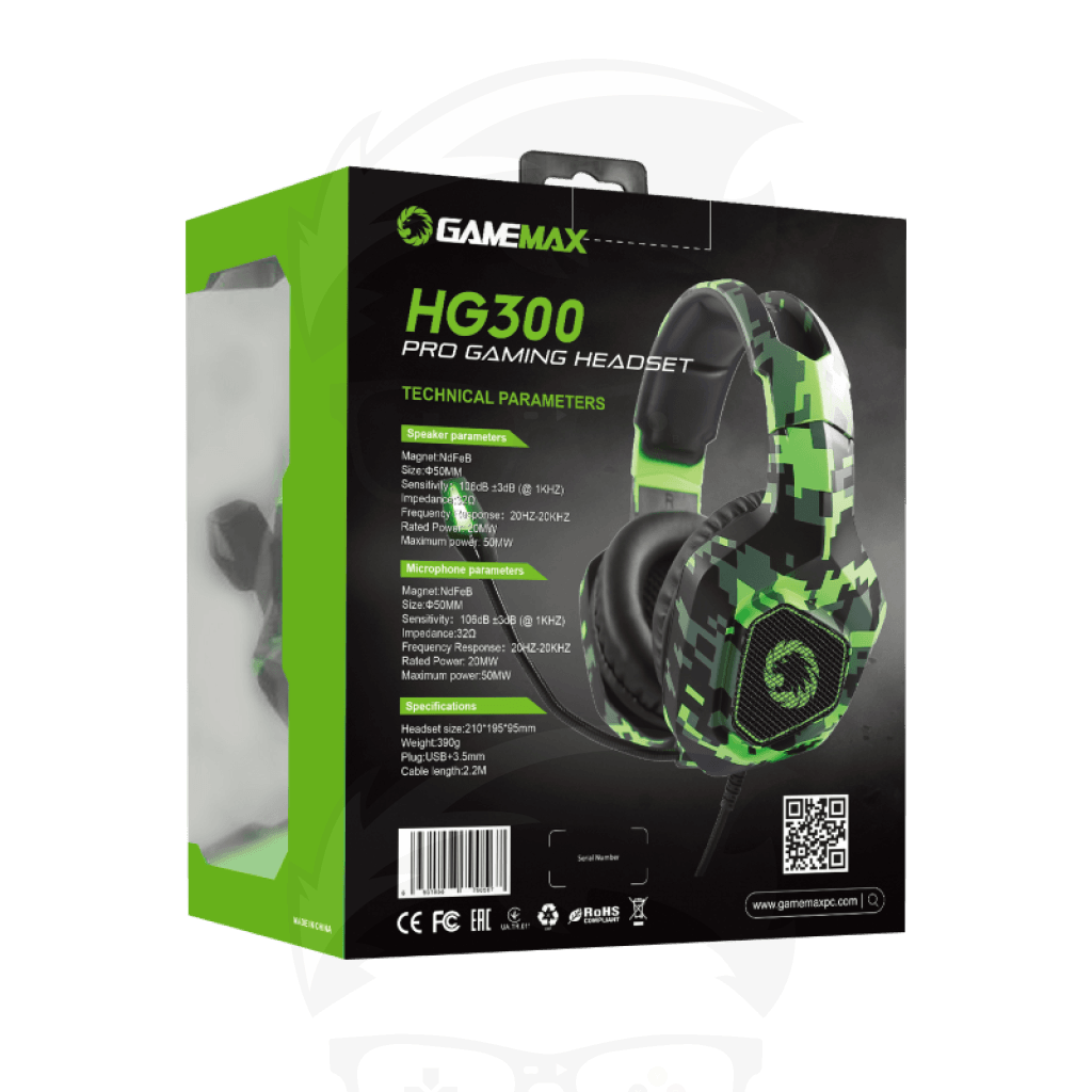 GAMEMAX HG300 GAMING HEADSET