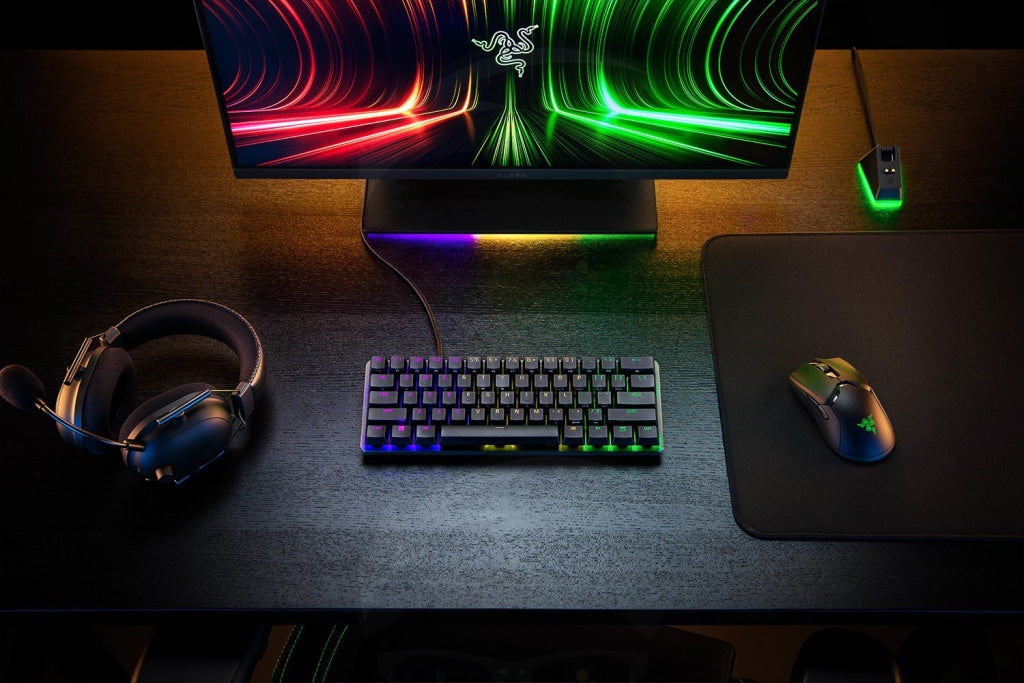 Razer Huntsman Mini 60% with Analog (Red Switch) Gaming Keyboard - Black