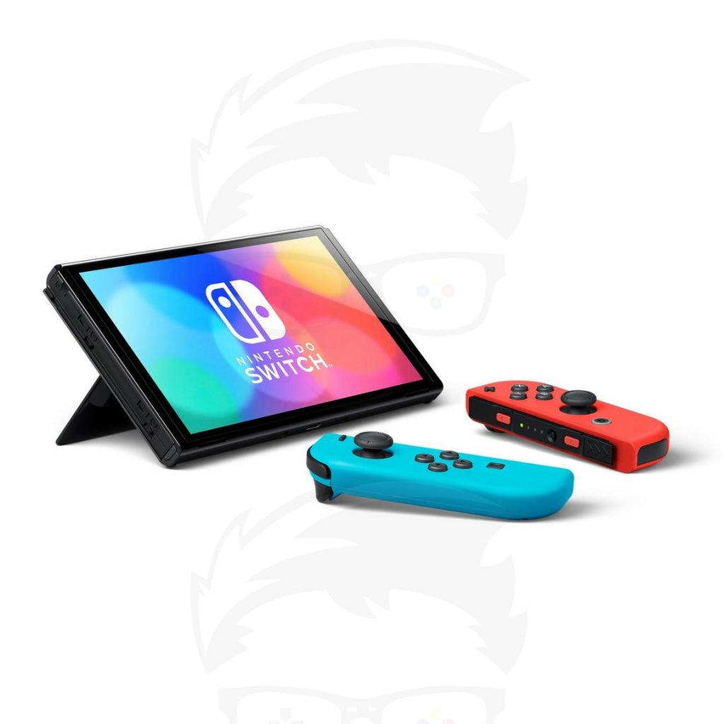 Nintendo Switch OLED  Blue and Red Joy-Con
