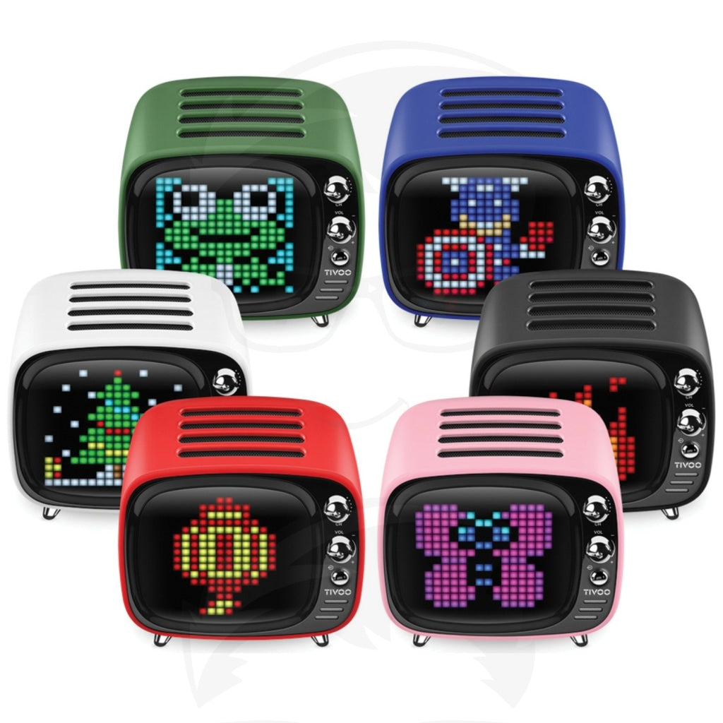 Divoom  Tivoo Pixel Art Bluetooth Speaker (White)