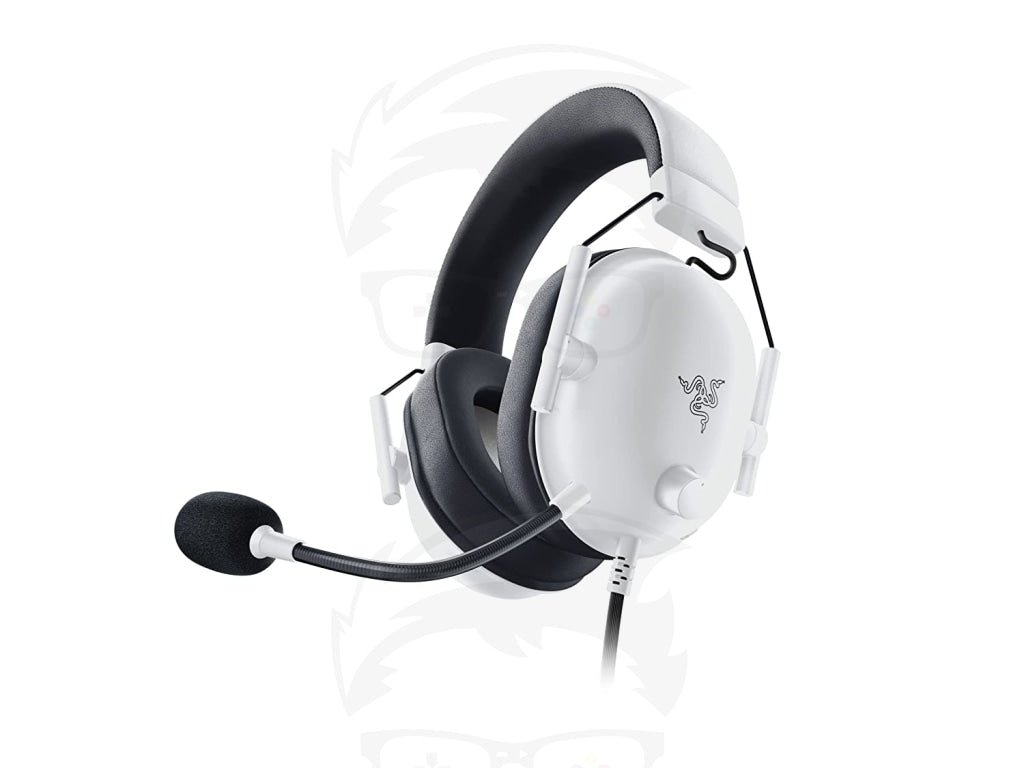 Razer BlackShark V2 X - White | Multi-Platform Wired Esports Headset - White C1