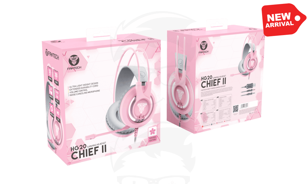 FANTECH HG20 CHIEF II SAKURA EDITION GAMING HEADSET