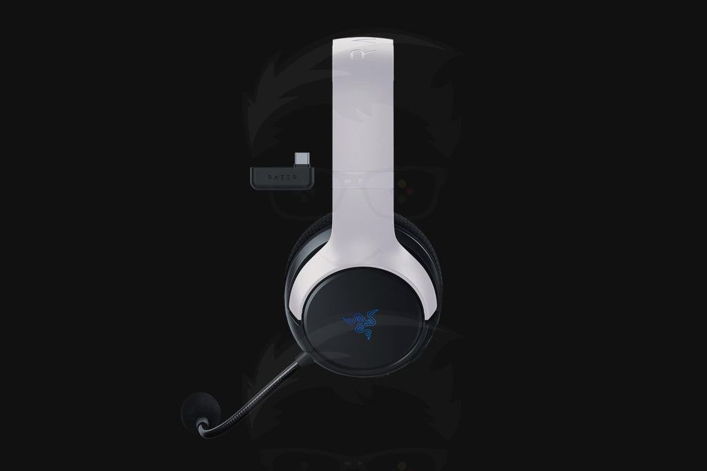 Razer Kaira for Playstation - White Dual Wireless PlayStation 5 Gaming Headset