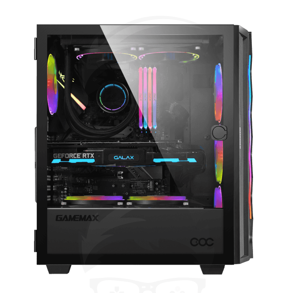 GAMEMAX Diamond COC BK E-ATX GAMING CASE