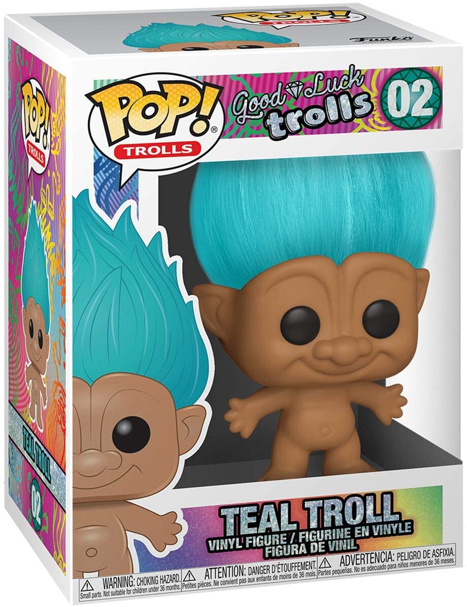 Funko Pop!: Trolls - Teal Troll, Multicolor