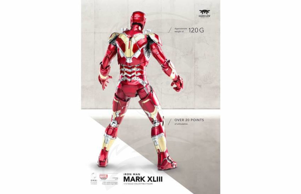 Super Alloy 1/12 Scale Iron Man Mark Xliii