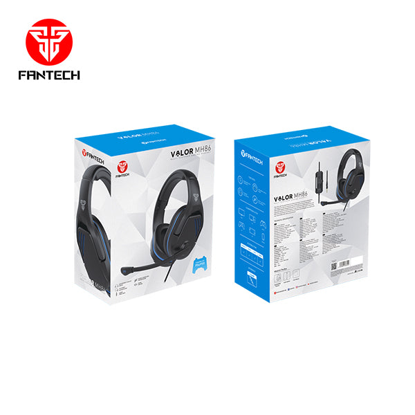 Fantech VALOR MH86 Gaming Headset Black