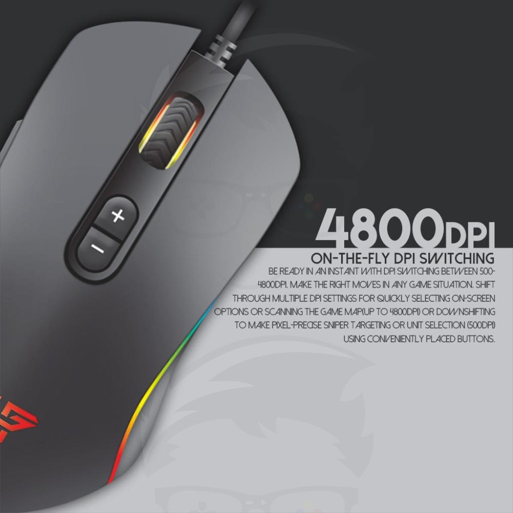 Fantech X9 Thor Macro Rgb Gaming Mouse