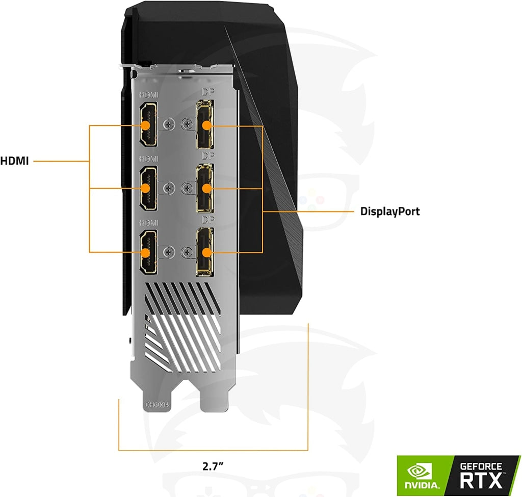 GIGABYTE AORUS GeForce RTX 3070 Ti Master 8G Graphics Card