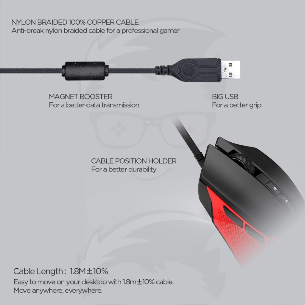 Fantech X15 Phantom Gaming Mouse