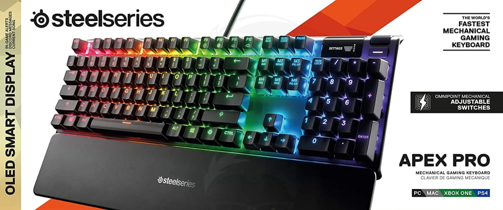 SteelSeries APEX PRO The Next Step in Mechanical Keyboards