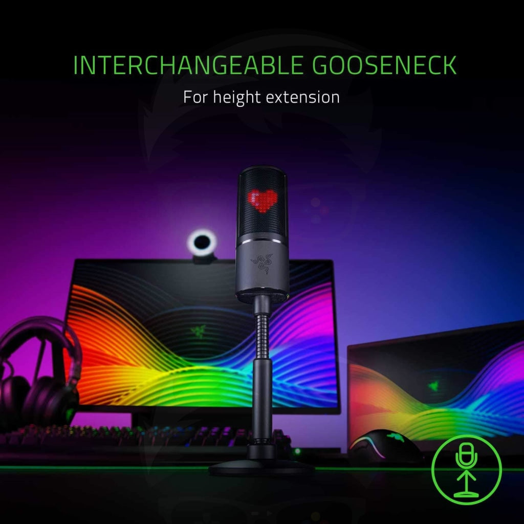 Razer Seiren Emote Streaming Microphone