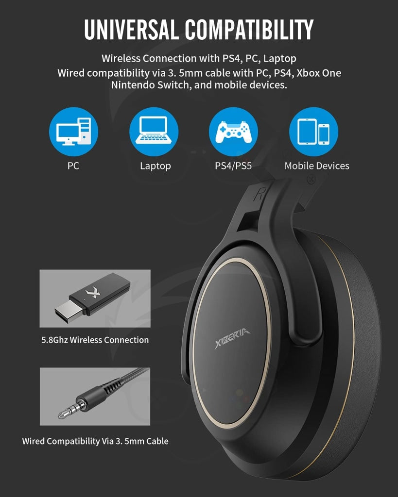 Vanpower XIBERIA G01 Wireless Gaming Headset