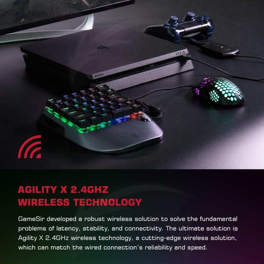 GameSir VX2 AimSwitch Gaming Keypad and Mouse Combo