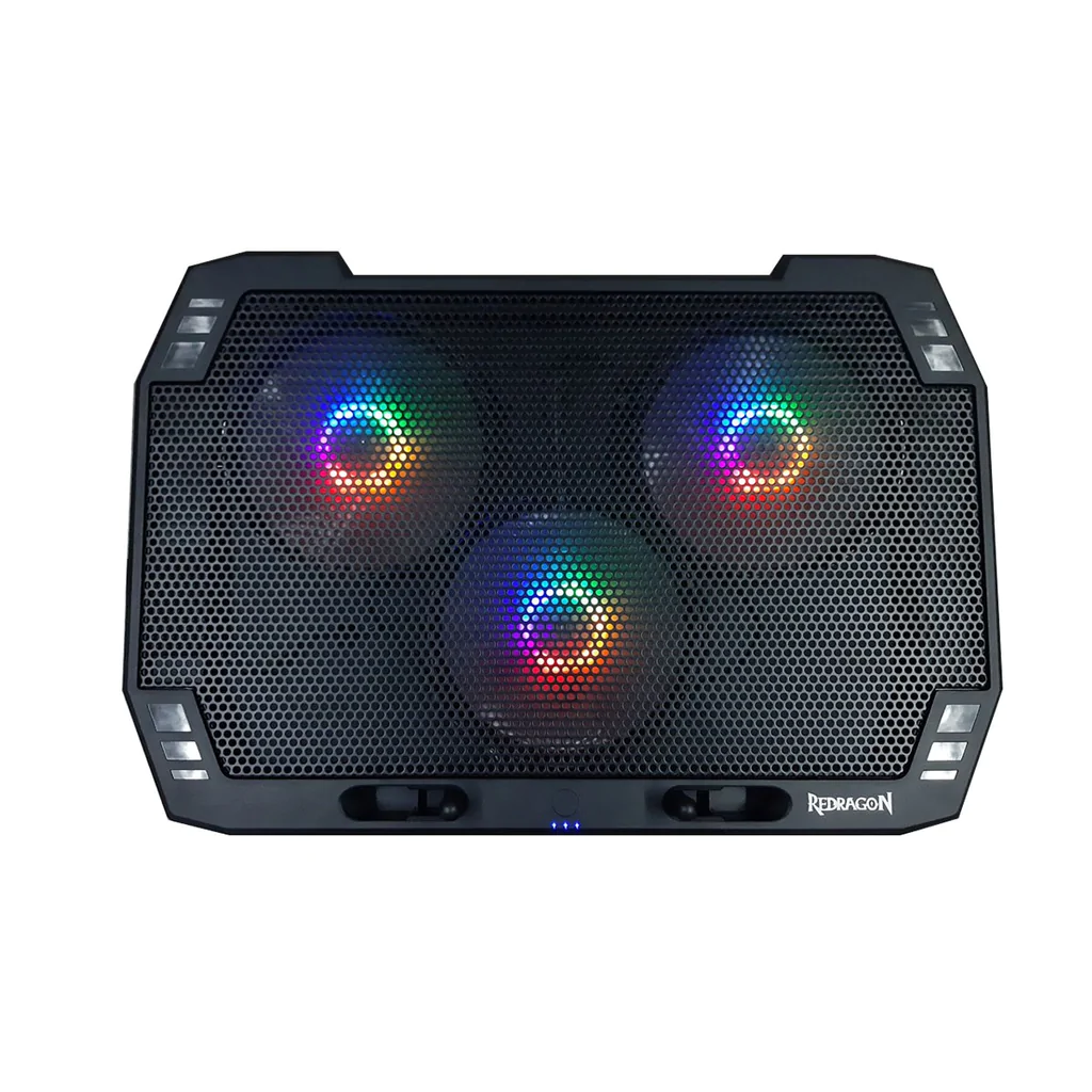 REDRAGON INGRID GCP511 LAPTOP COOLER 3 FANS RGB