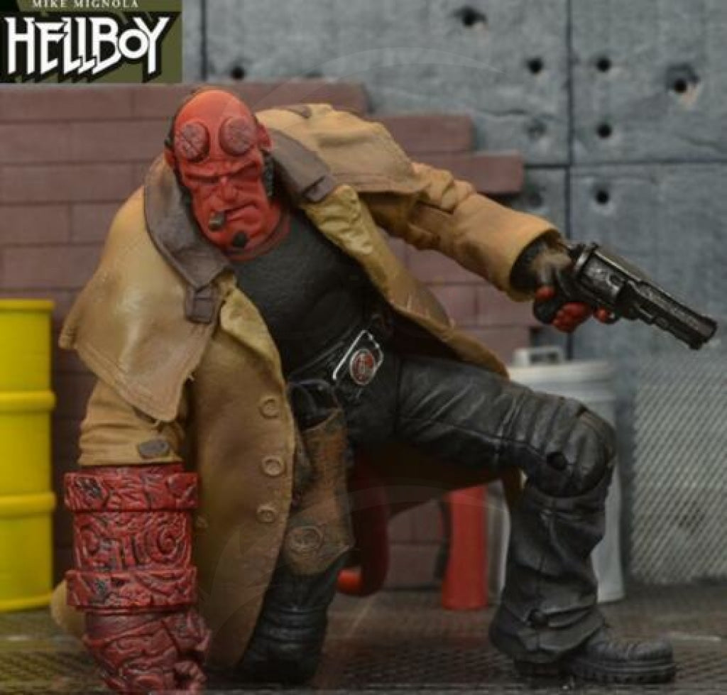 Hellboy Mezco Hb 7 Action Figure Smoking Ver. Series 2 Collection