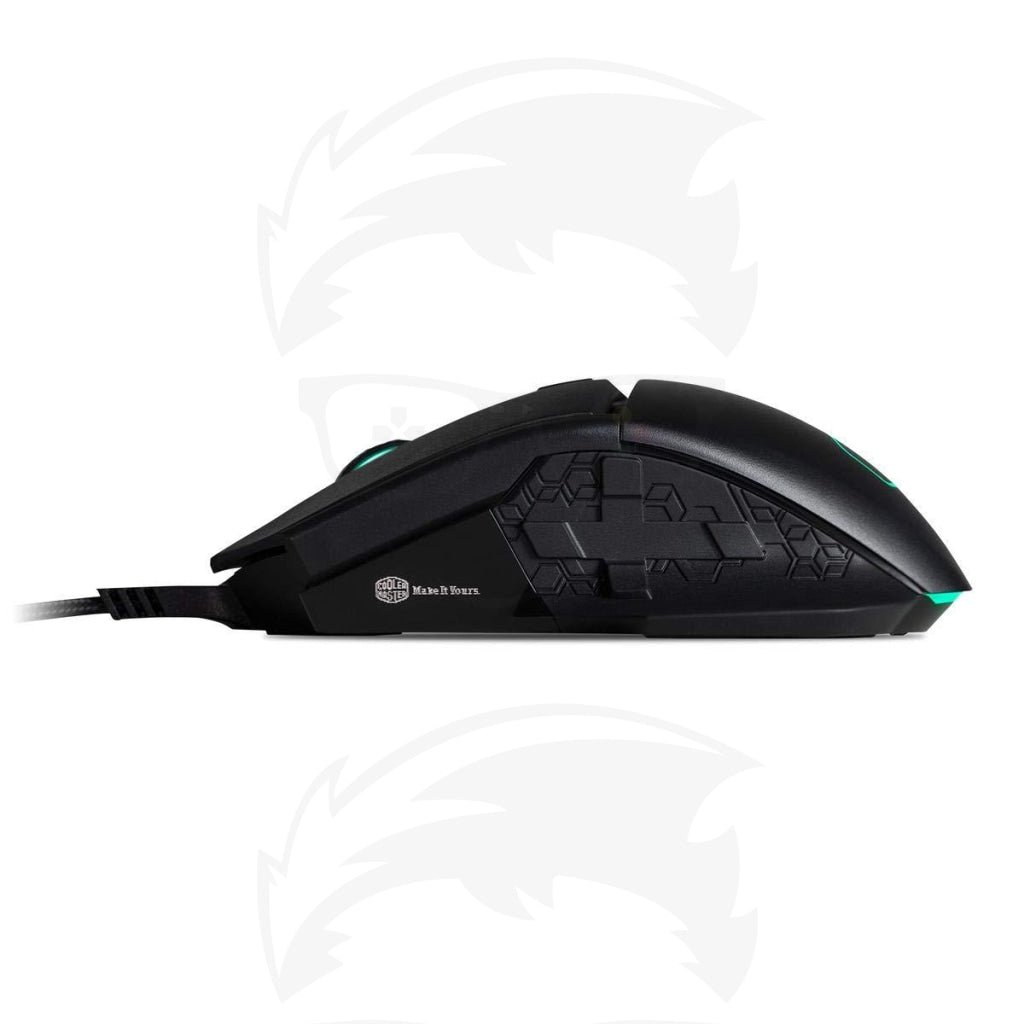 Cooler Master Mm830 Gaming Mouse With 24 000 Dpi Sensor Hidden D-Pad Buttons 4-Zone Rgb And