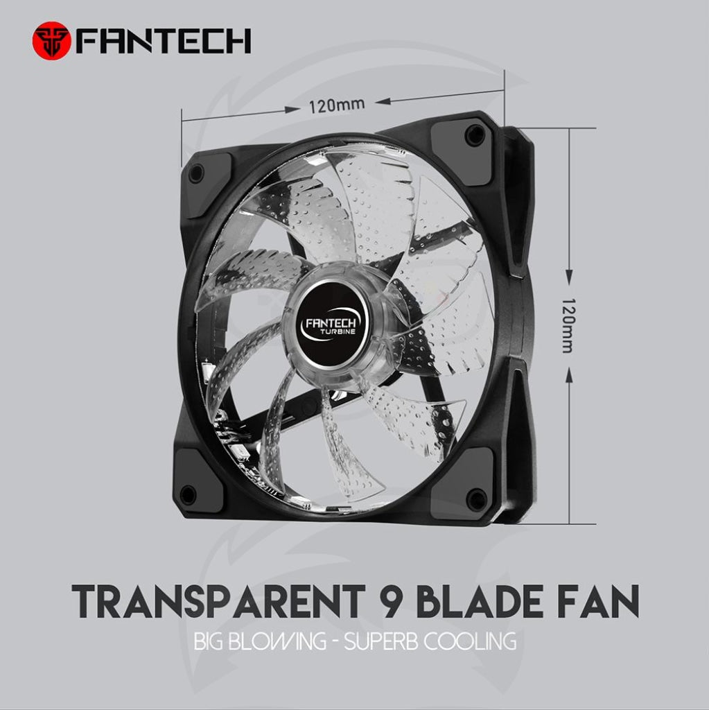 Fantech Fc-123 Turbine Computer Case Fan