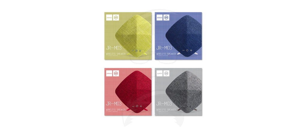 Joyroom M03 Portable Fabric Design Bluetooth Stereo Speaker with Built-in MIC