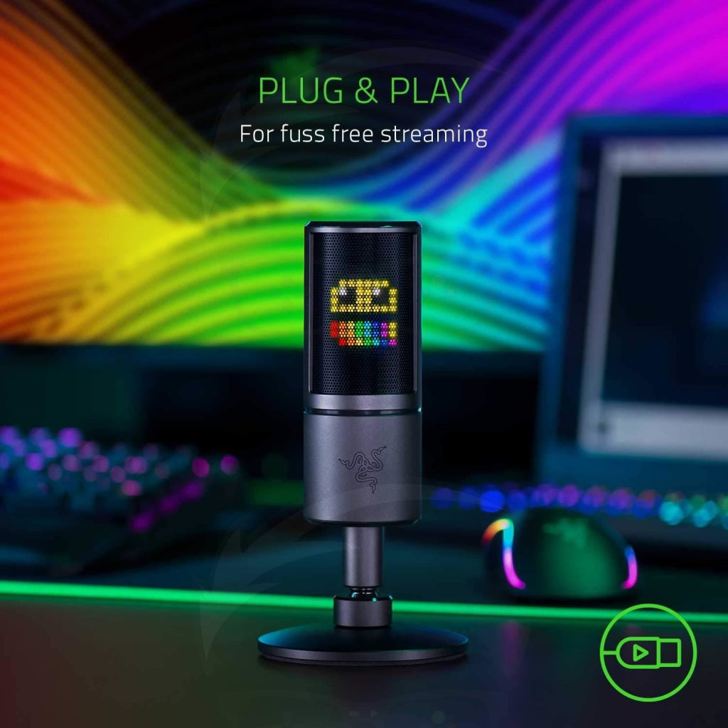 Razer Seiren Emote Streaming Microphone