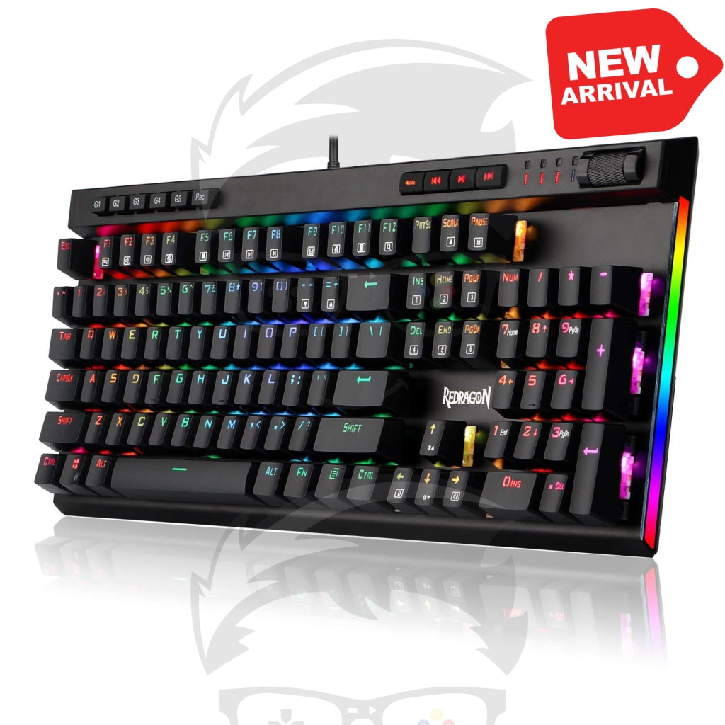 Reddragon Vata Rgb Led Backlit Mechanical Gaming Keyboard