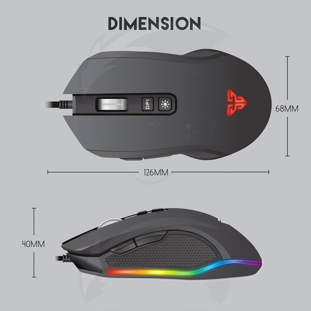 Fantech X5S Zeus Macro Pro Gaming Mouse