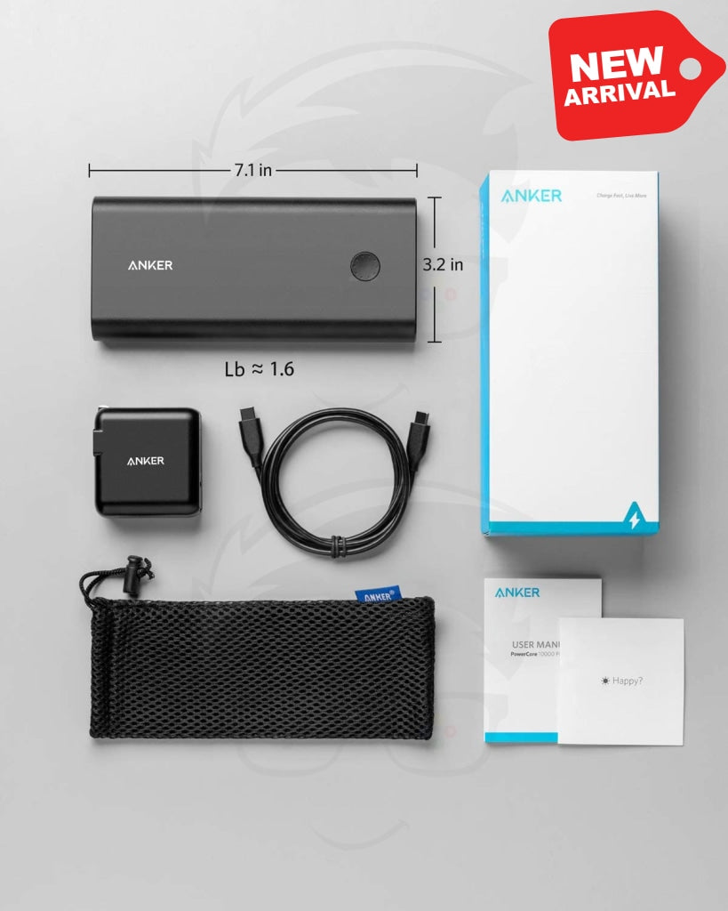 Anker PowerCore+ 26800mAh PD 45W with 60W PD Charger