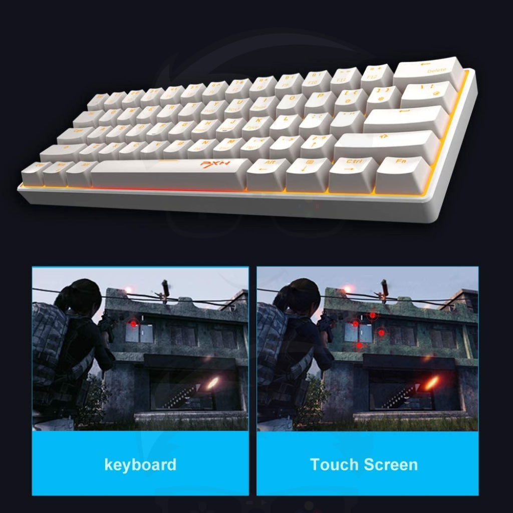 PXN K30 Tenkeyless 60% Wireless Gaming Keyboard