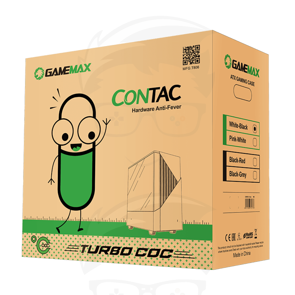 GAMEMAX Contac COC BR ATX GAMING CASE