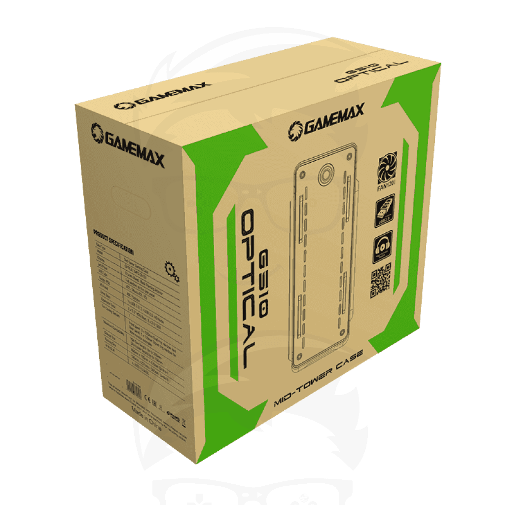 GAMEMAX Optical G510 WT ATX GAMING CASE