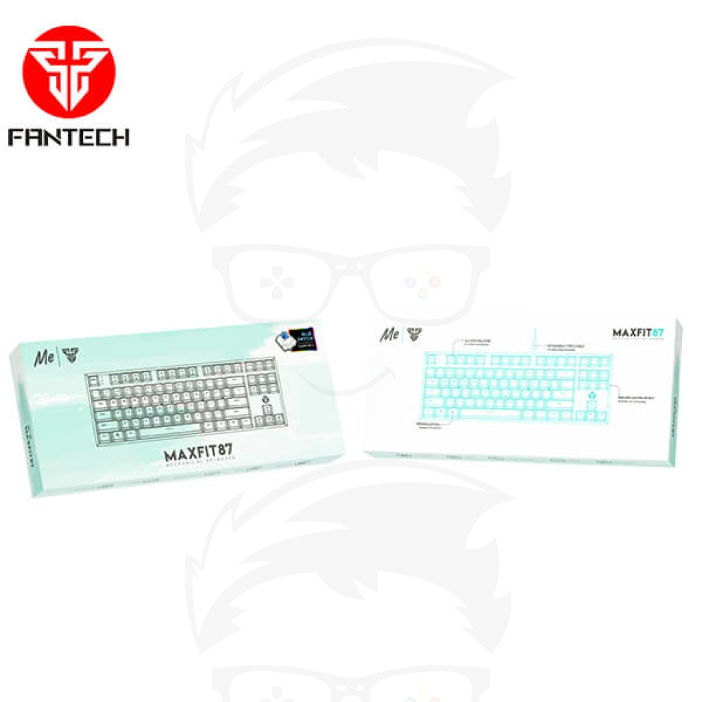 FANTECH MAXFIT87 Mint Edition RGB MECHANICAL KEYBOARD