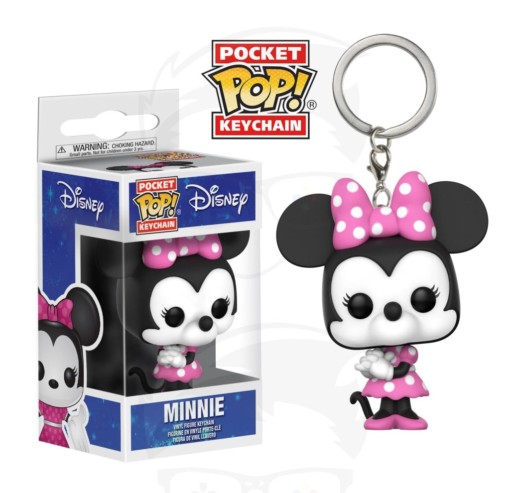 Pocket Pop! Keychain:  Desney - Minnie Mouse