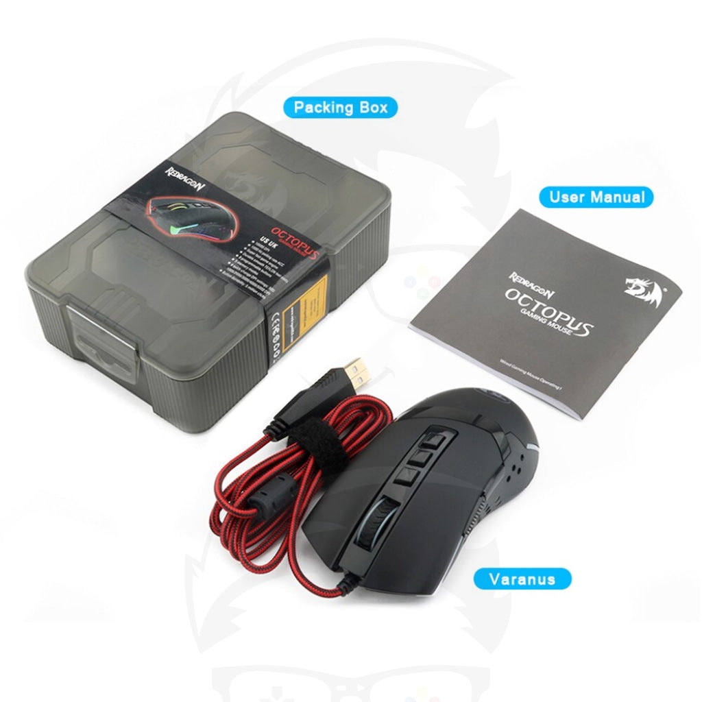 Redragon M712 Octopus RGB Gaming Mouse