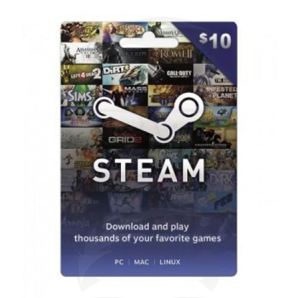 Steam Gift Card 10$
