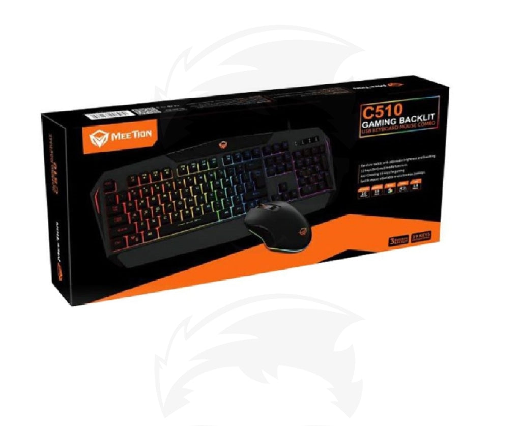 Gaming Keyboard+Mouse Backlit Mt-C510