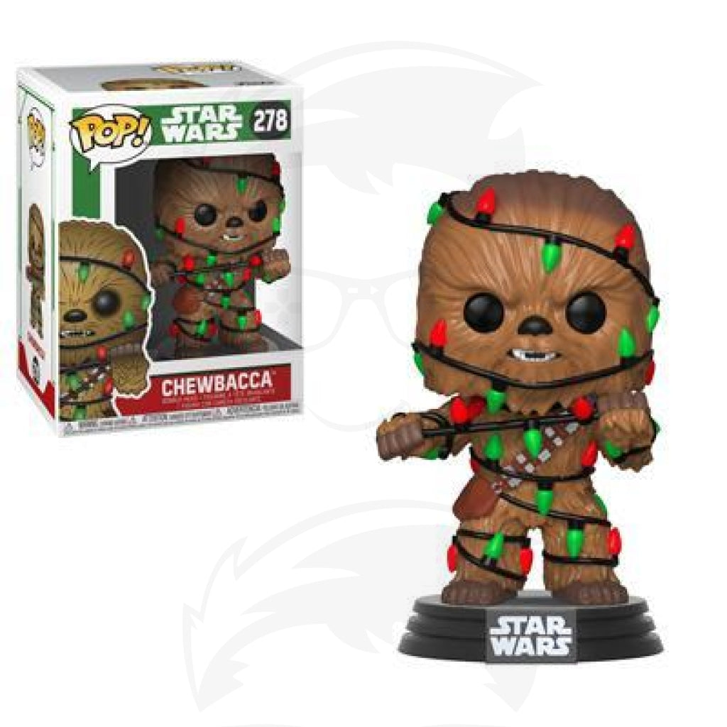 Pop! Star Wars: Holiday - Chewie W/lights