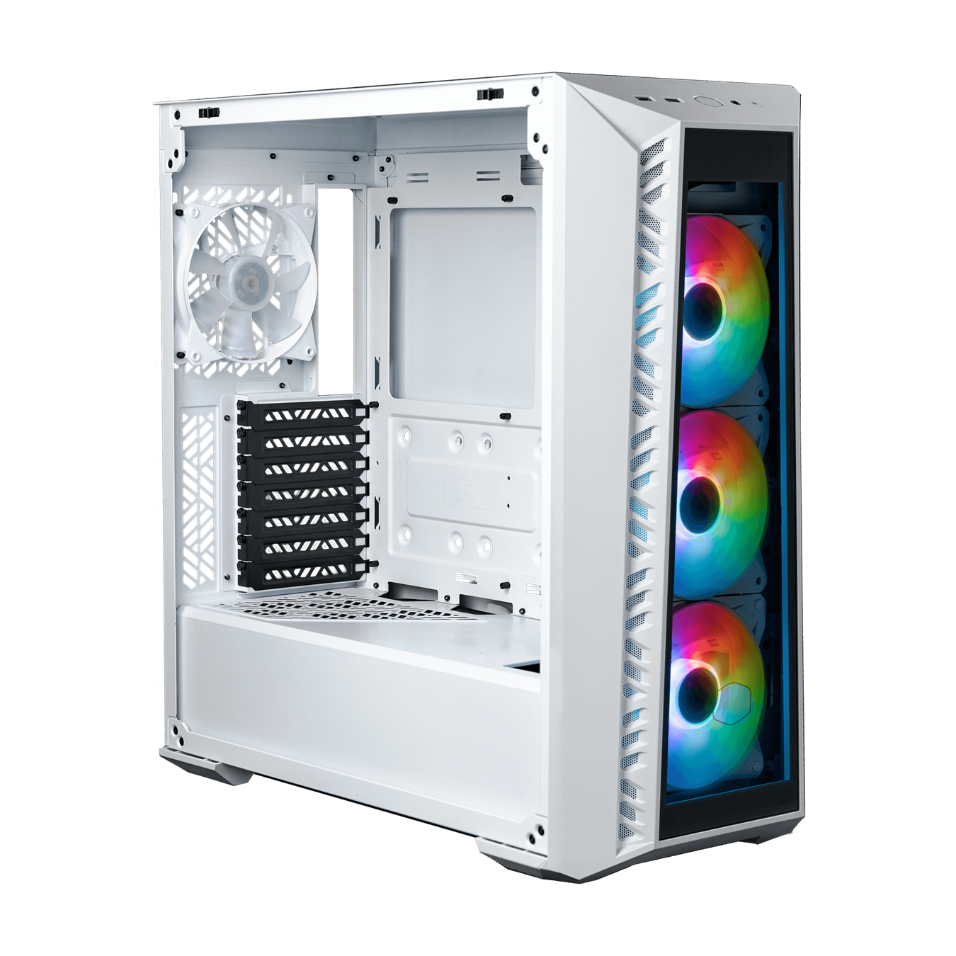 Cooler Master MASTERBOX 520 MESH ARGB Mid Tower WHITE Gaming Case